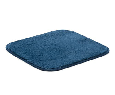 Gözze - Premium Rutschfester Badteppich, RIO, 100% Microfaser, 50 x 45 cm - Dunkelblau im Sale